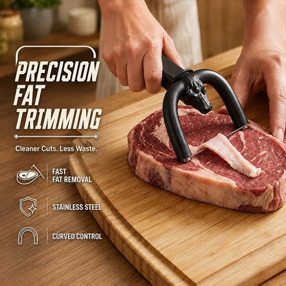Handheld Meat Fat Trimmer and Slicer