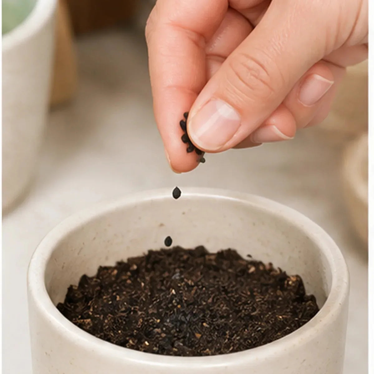 Chive Seeds – 2 Packs, Approximately 180 Seeds Each – detailed view 2
