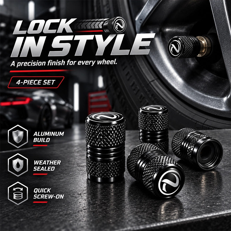Metal Tire Valve Stem Caps