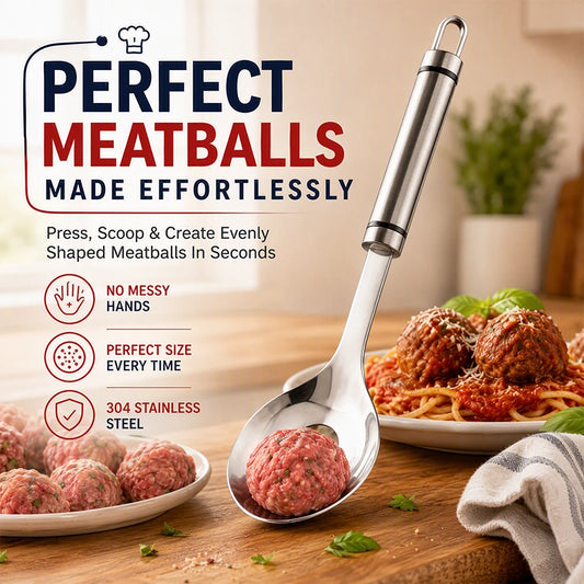 Stainless Steel Meatball Shaping Spoon