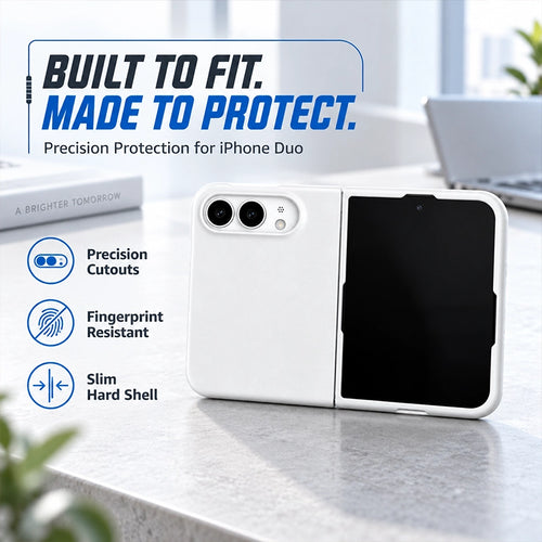 Slim Matte Hard Case for iPhone Duo
