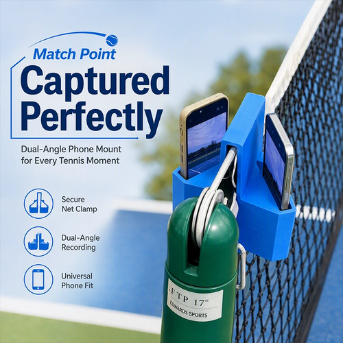 Tennis Net Phone Filming Mount