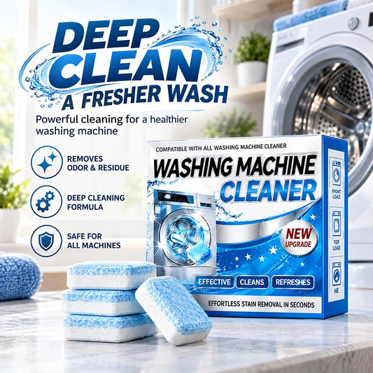 Washing Machine Cleaner Tablets – 24 Pack