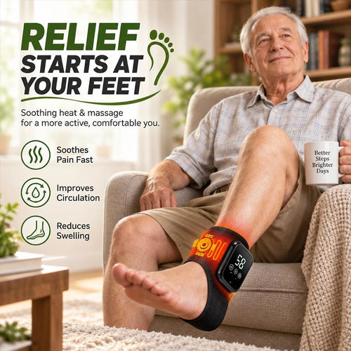Electric Heated Ankle Wrap for Targeted Warmth