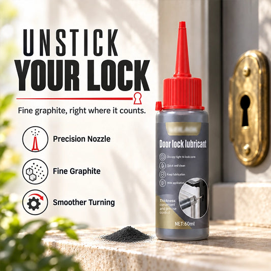 Graphite Lock Lubricant Powder with Precision Nozzle, 60 ml