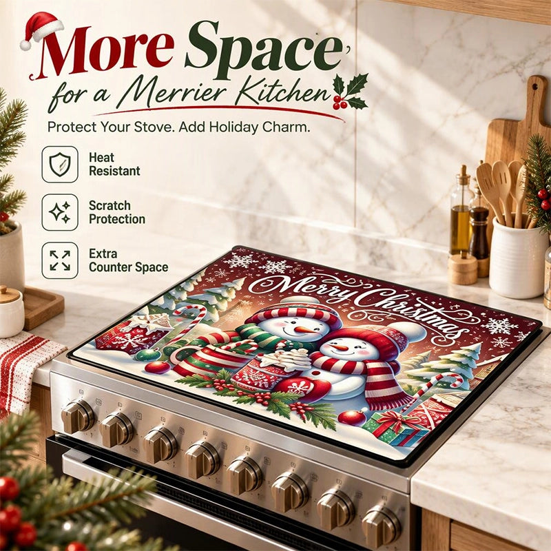 Santa Print Flannel Floor Mat with Dot-Grip Back, 50 × 80 cm