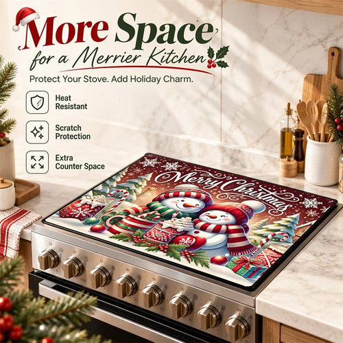 Santa Print Flannel Floor Mat with Dot-Grip Back, 50 × 80 cm