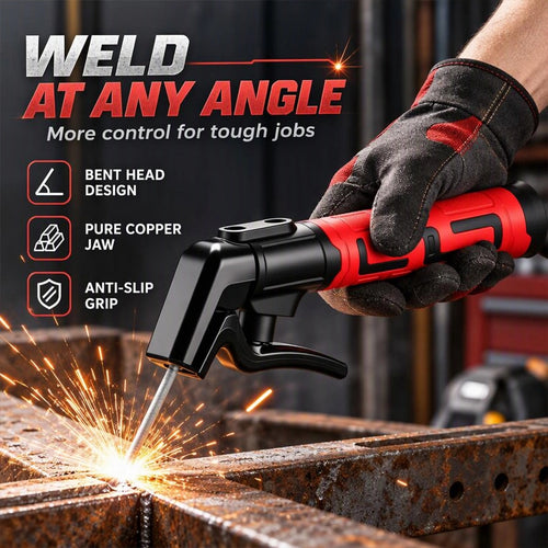Red 600 A-Labeled Welding Electrode Holder