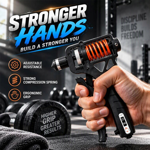 Adjustable Hand Grip Exerciser with Mechanical Counter