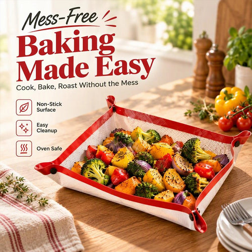 Snap-Lock Silicone Oven Liner Mat