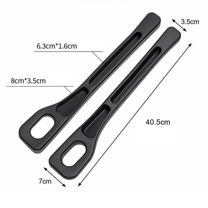 Car Seat Gap Filler 2-Pack – Leak-Proof Gap Plug & Storage Organizer for a Clean Car Interior