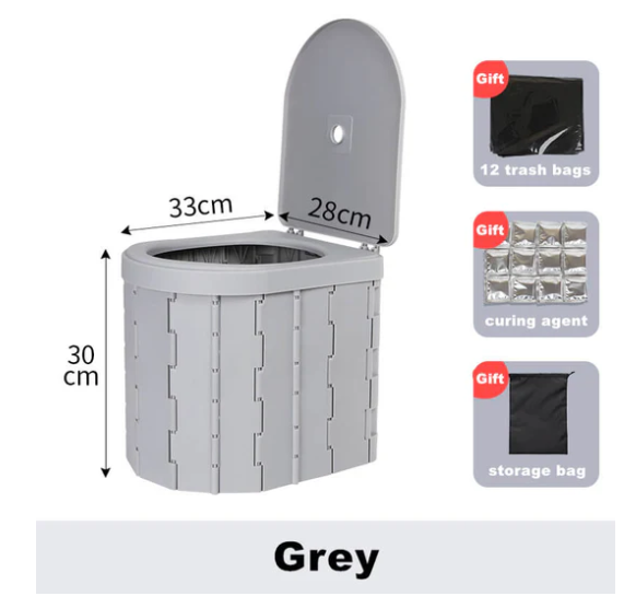 Outdoor & Car Portable Folding Toilet