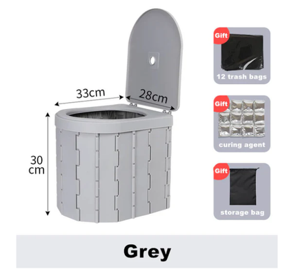Outdoor & Car Portable Folding Toilet