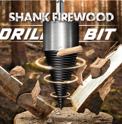 Log Splitting Auger Bit