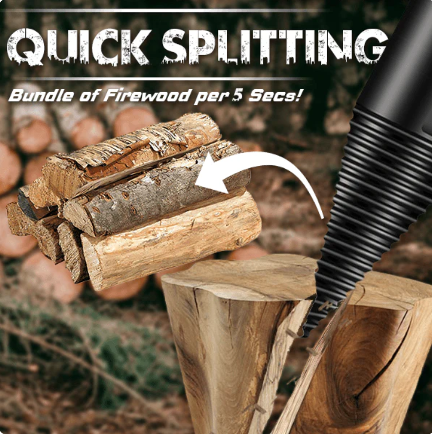 Log Splitting Auger Bit
