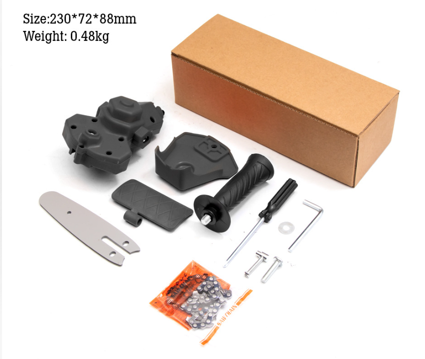 6-Inch Electric Drill Chainsaw Attachment