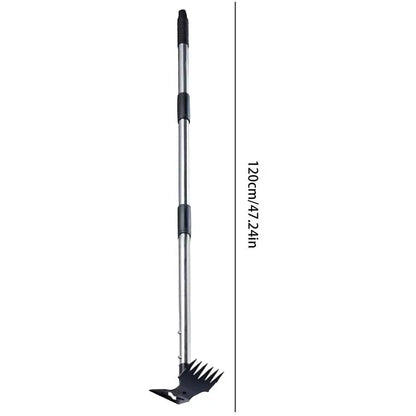 Dual Weeding Hoe with Long Handle