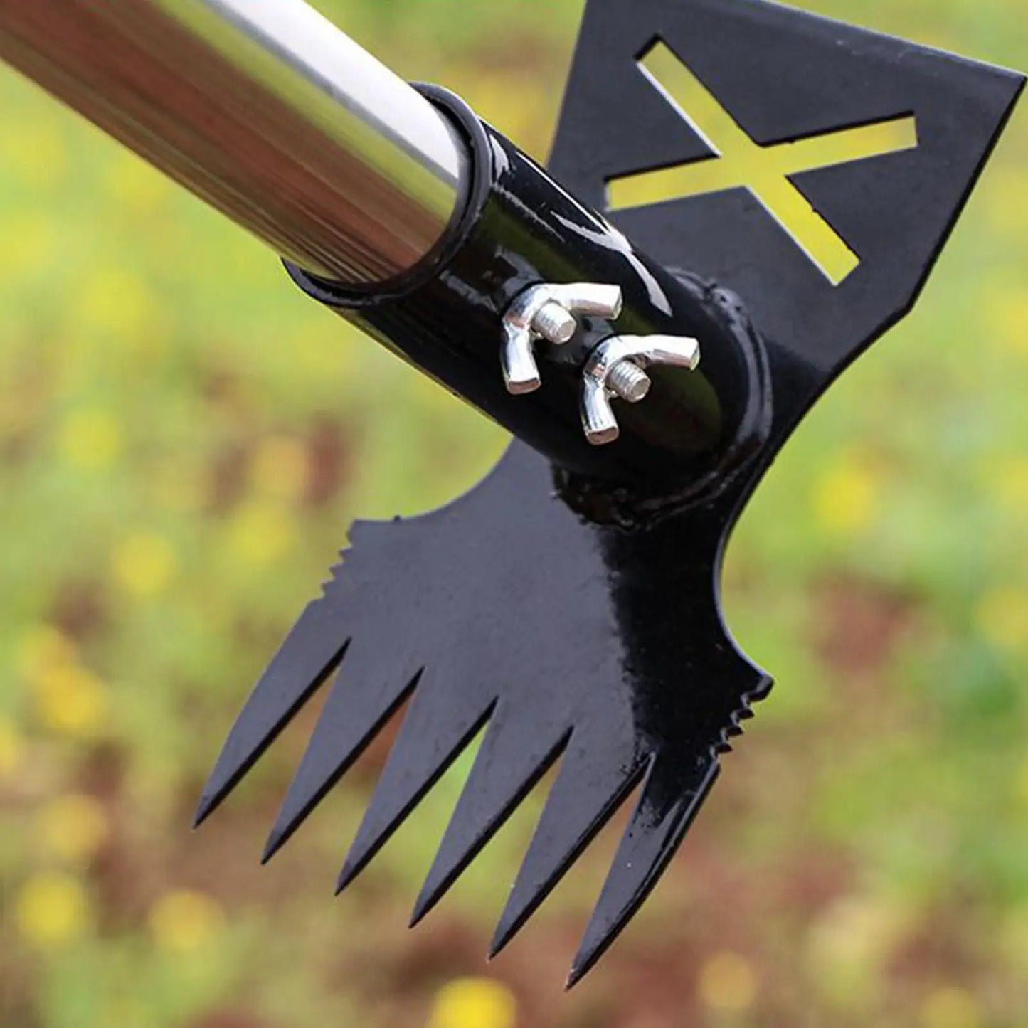 Dual Weeding Hoe with Long Handle