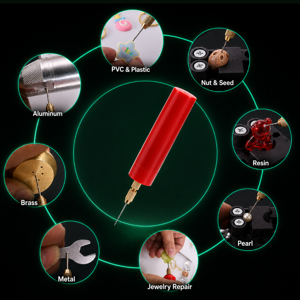 Portable Screw Remover with Sharpening Pen