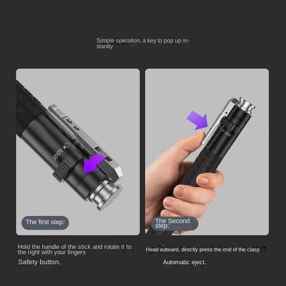 Automatic Telescopic Self-Defense Stick