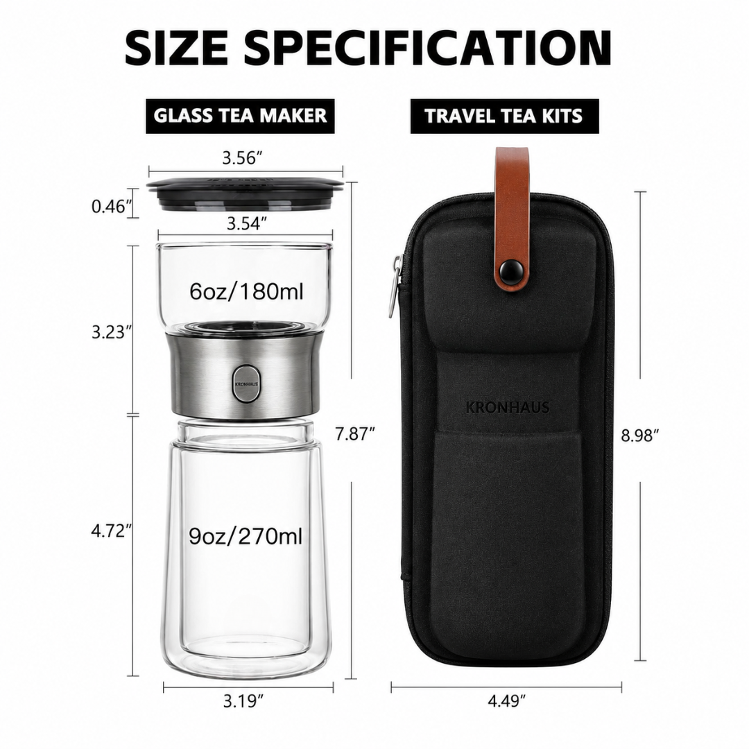 Kronhaus Glass Tea Infuser