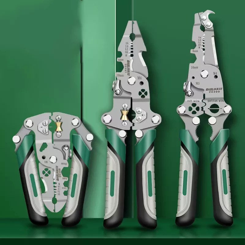 Multi-Functional Foldable Industrial Wire Stripper