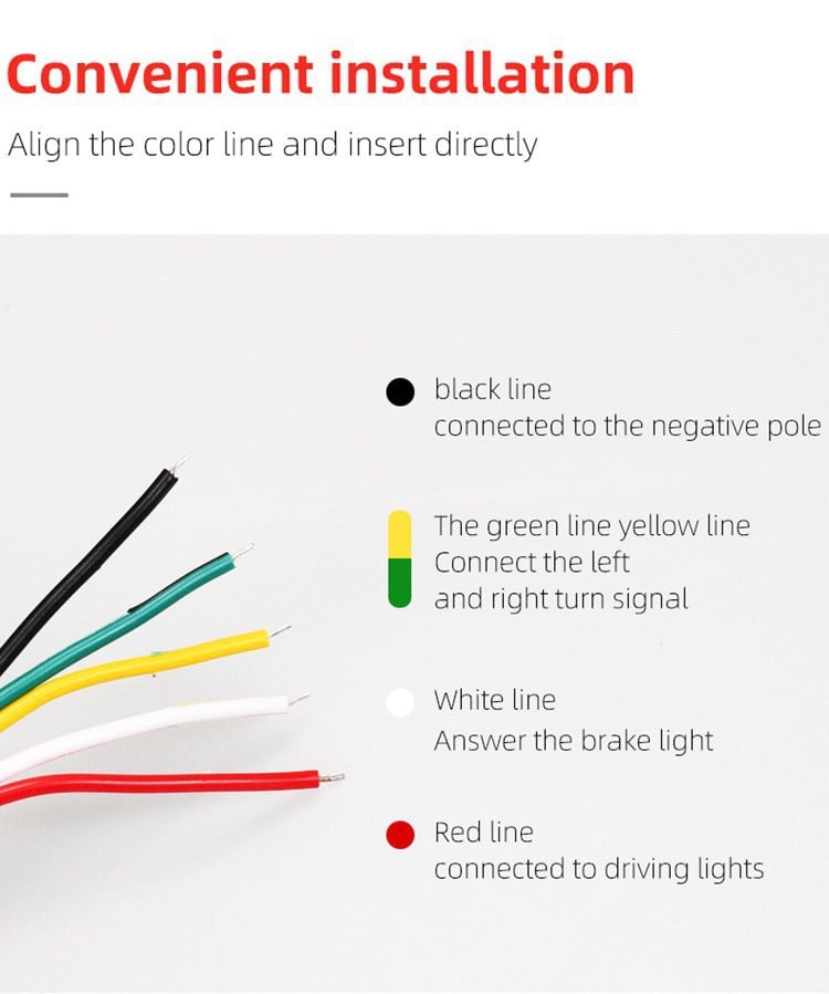 🔥 49% OFF | 60" Triple-Row LED Tailgate Light Bar - 5-Function Weatherproof Strip