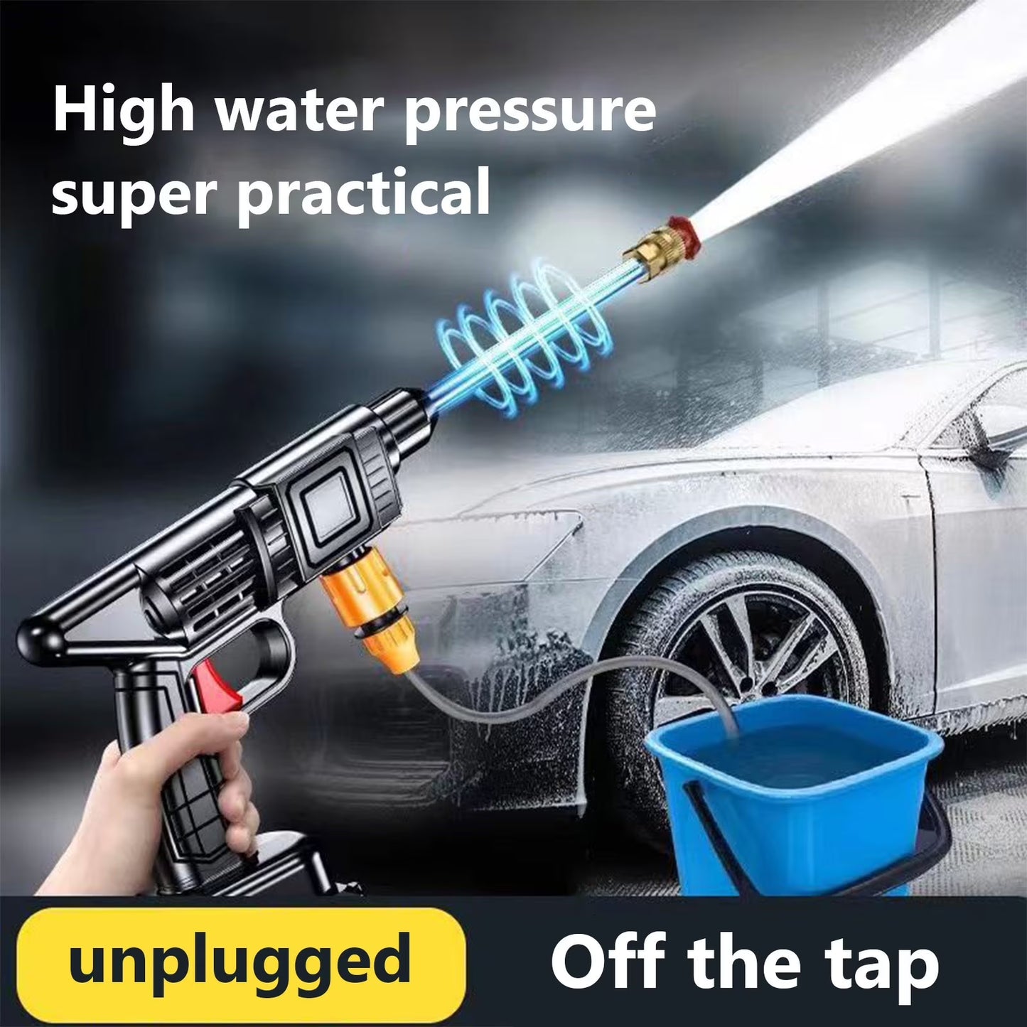 Portable Cordless Car Washing Kit