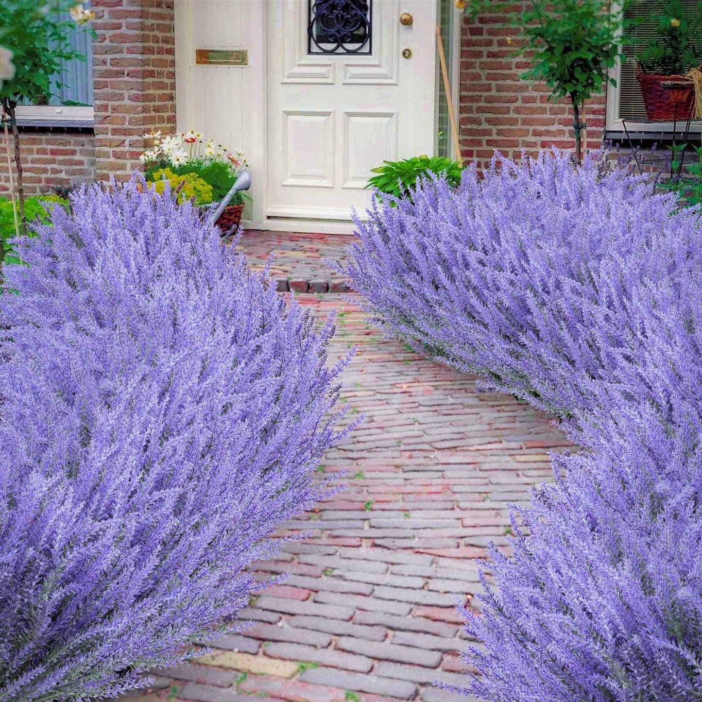 🌸20 Pcs-Outdoor Artificial Lavender Flowers💐