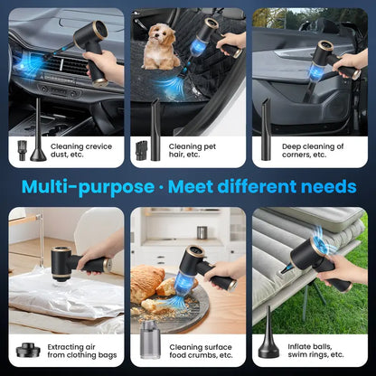 🔥Wireless Handheld Car Vacuum Cleaner Portable Cordless , Vacuum Cleaner with Multi-Nozzles