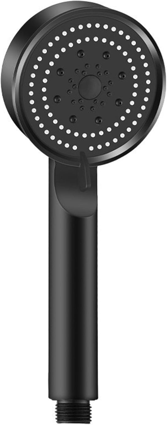 Black Shower Head. 5 Spray Modes Detachable Showerhead High Pressure Shower Heads. Multifunctional Universal Interface