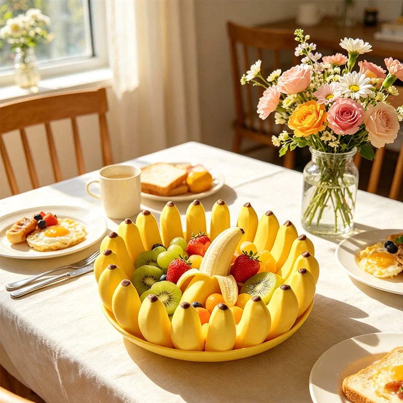 🍌Creative Banana Shape Fruit Bowl🍓