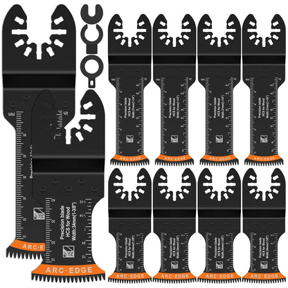 10-Piece Oscillating Saw Blade Set