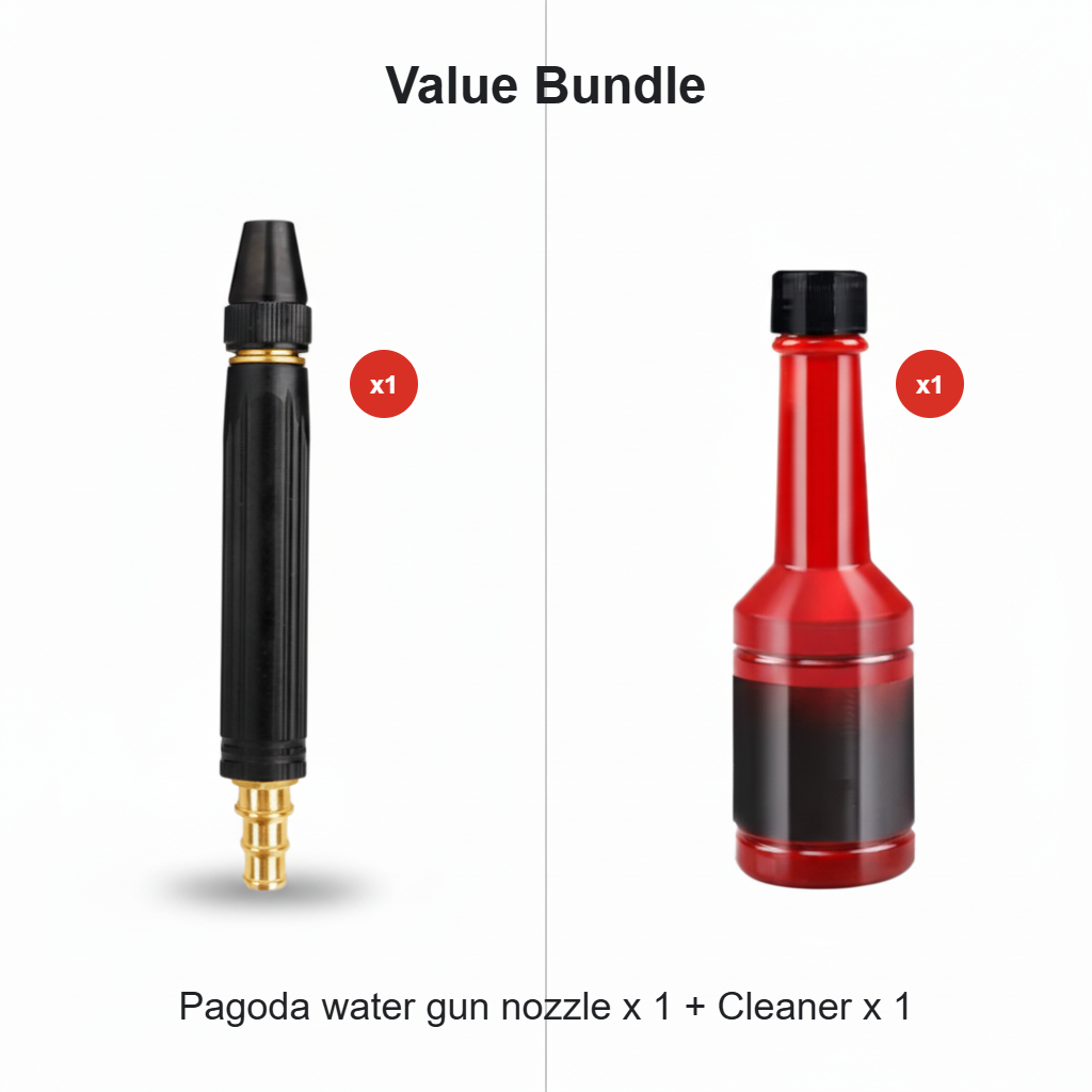 Car Wash Water Gun Nozzle High-pressure For Home Use