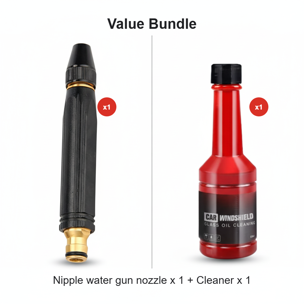 Car Wash Water Gun Nozzle High-pressure For Home Use
