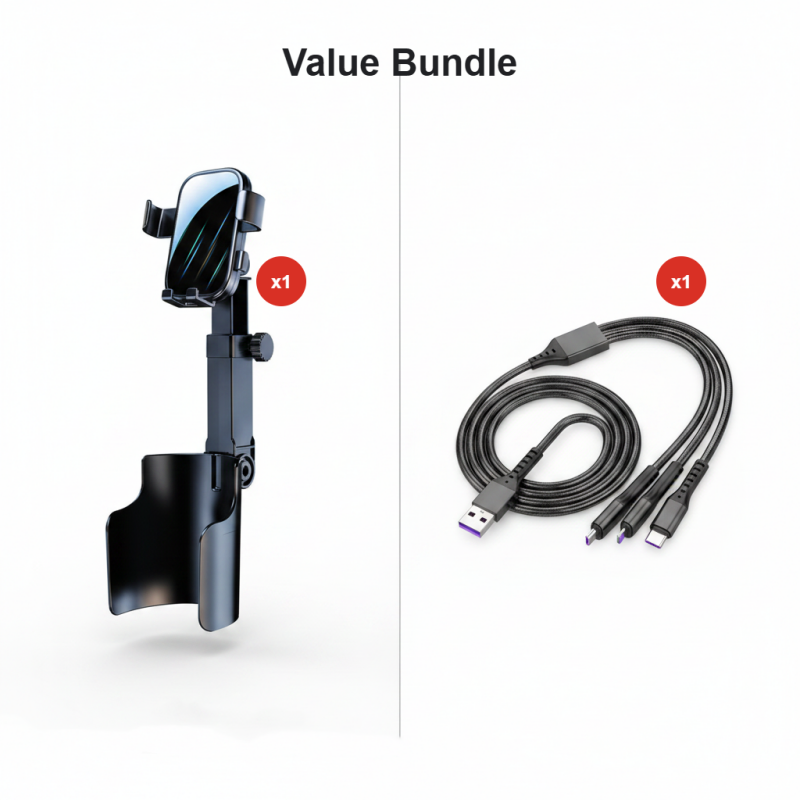 Car Cup Holder Phone Mount