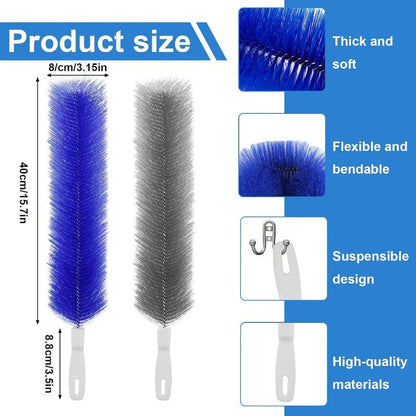 🔥Day Sale 50% OFF🔥 90° Flexible Ceiling & Fan Dust Magnet(2-Pack)
