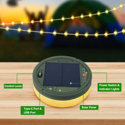 Led Solar Outdoor Camping Light