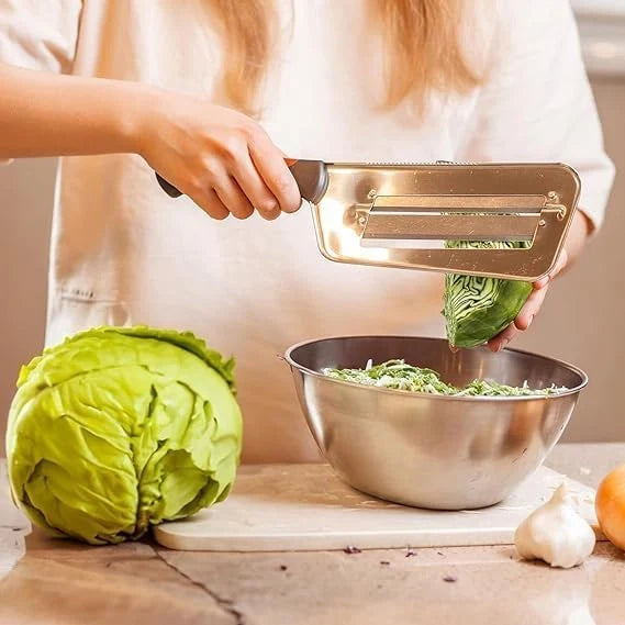 Multi-function Cutter with Peeler 2-Piece Set