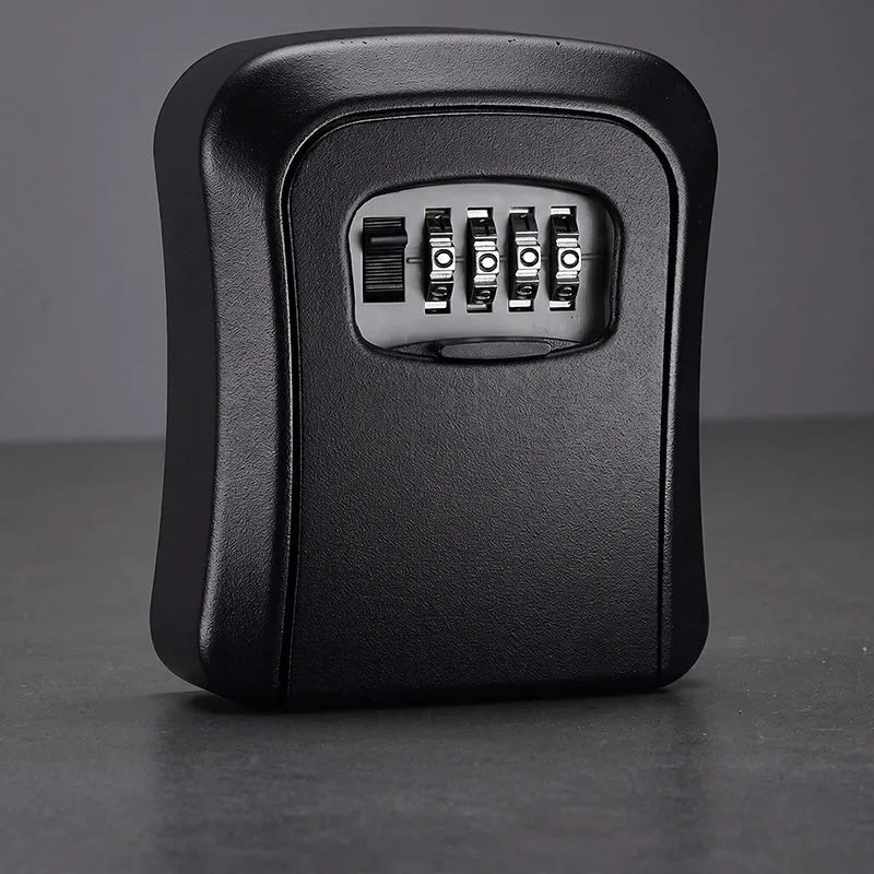 Wall-Mount 4-Digit Combination Key Lock Box