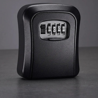 Wall-Mount 4-Digit Combination Key Lock Box