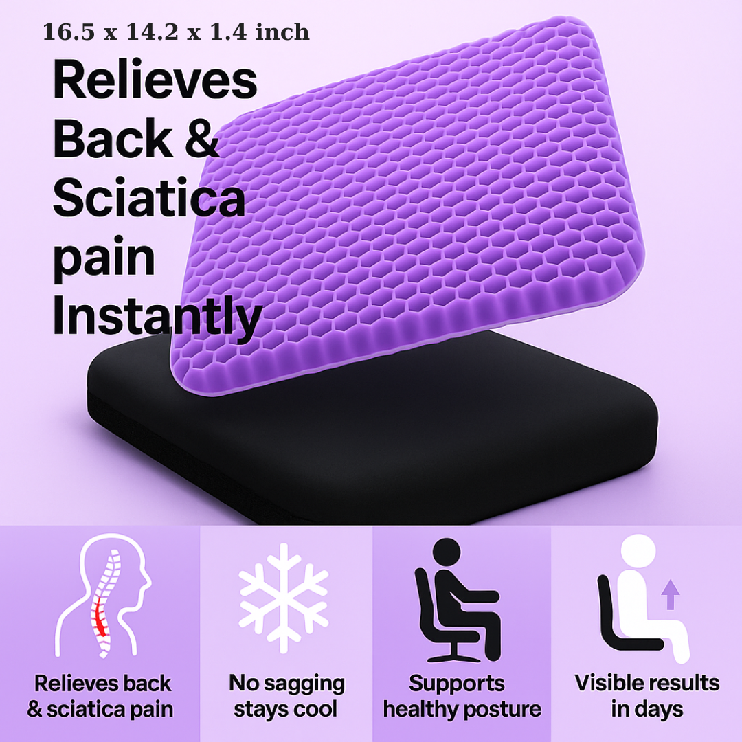 Elarohome Gel Seat Cushion