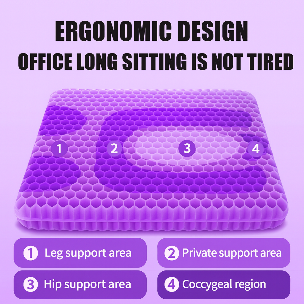 Elarohome Gel Seat Cushion