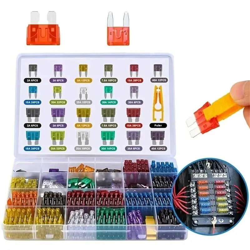 300-Piece Automotive Fuse Assortment Kit