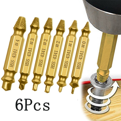 Damaged screw extractor