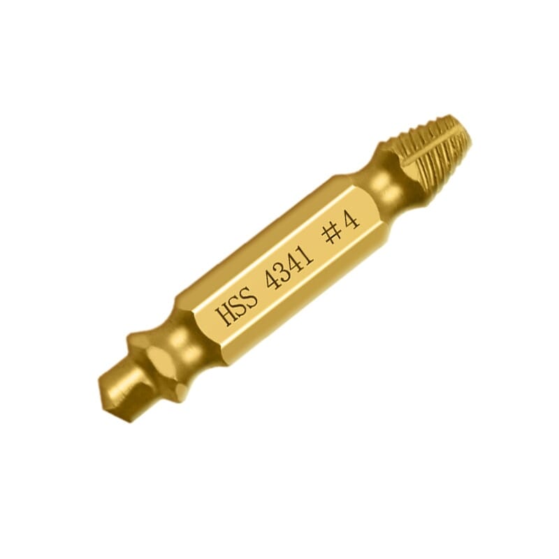 Damaged screw extractor