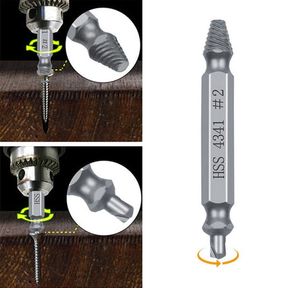 Damaged screw extractor