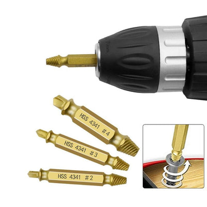 Damaged screw extractor