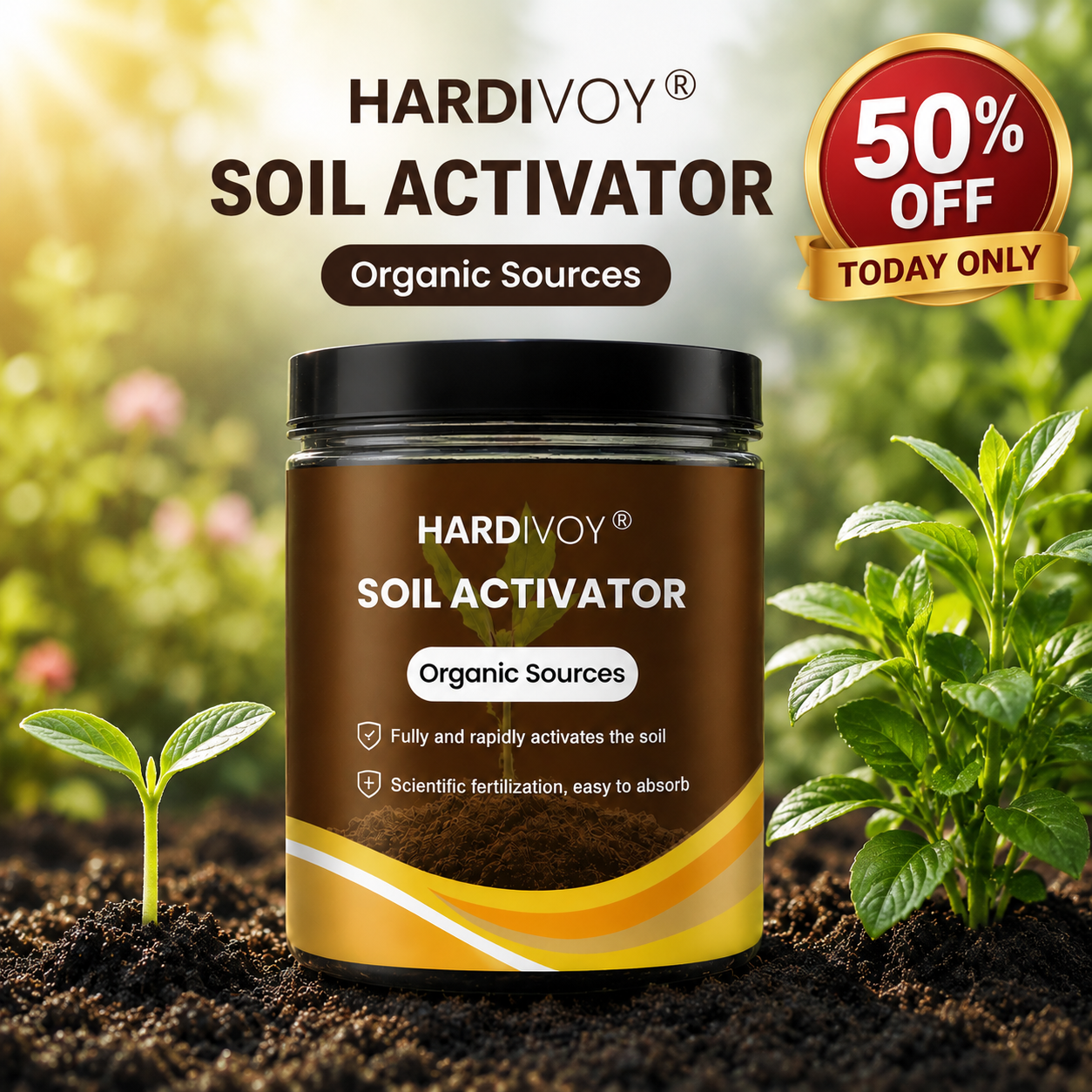 Elarohome Soil Activator-2PCS