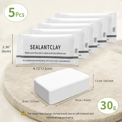 Moldable Waterproof Repair Sealant Clay 5 Pack